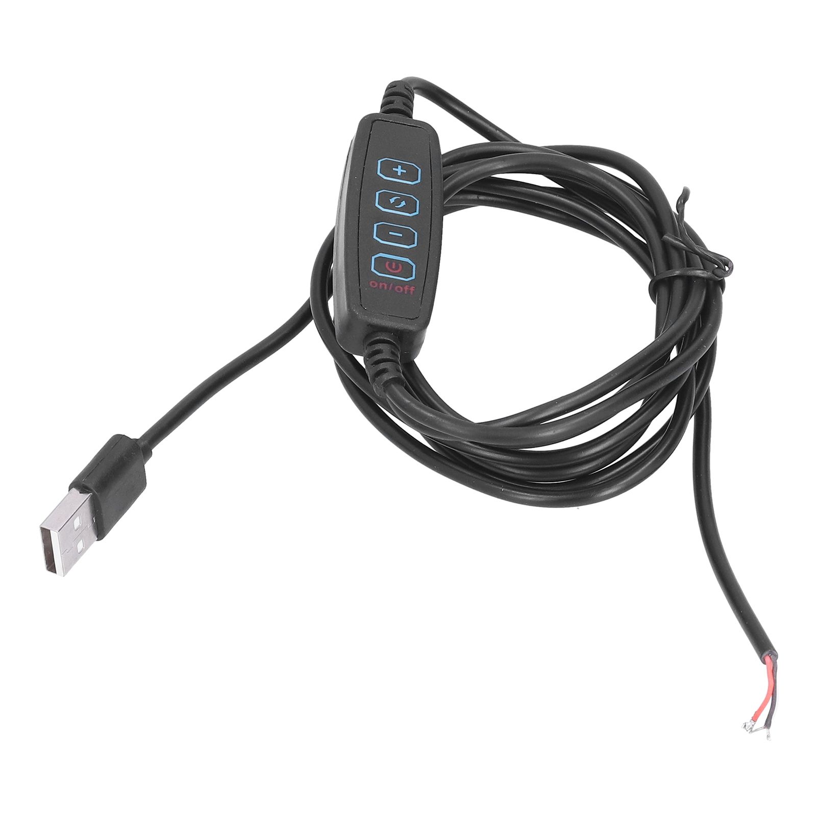 LED 2m Light Switch Cord Dimmable Universal USB Lamp Power Cord for 5V Lamp Outdoor Home - Image 3