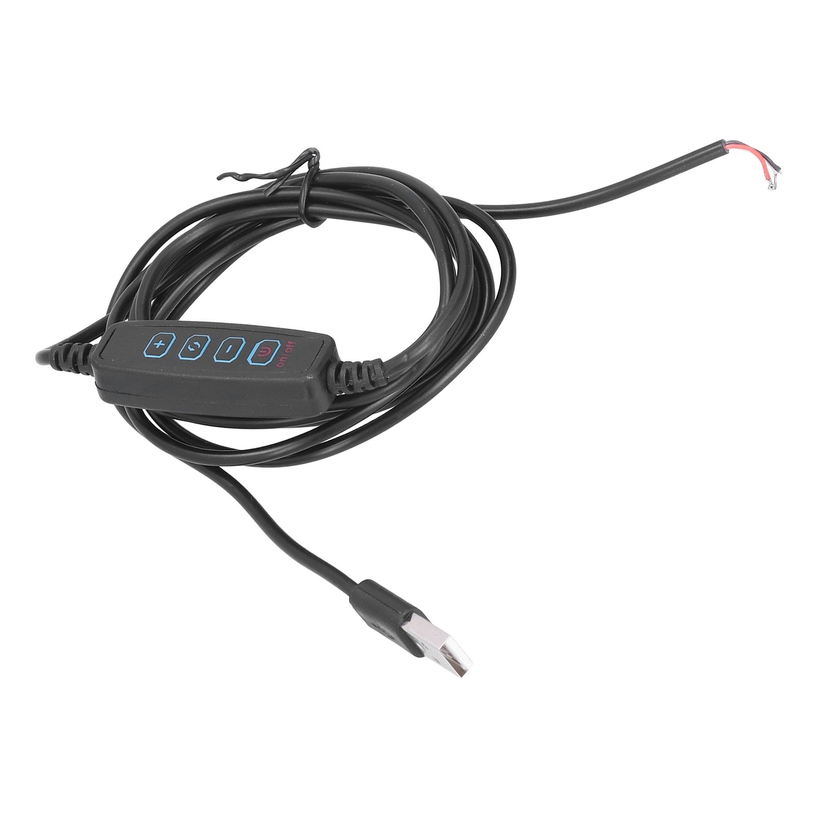 LED 2m Light Switch Cord Dimmable Universal USB Lamp Power Cord for 5V Lamp Outdoor Home - Image 4