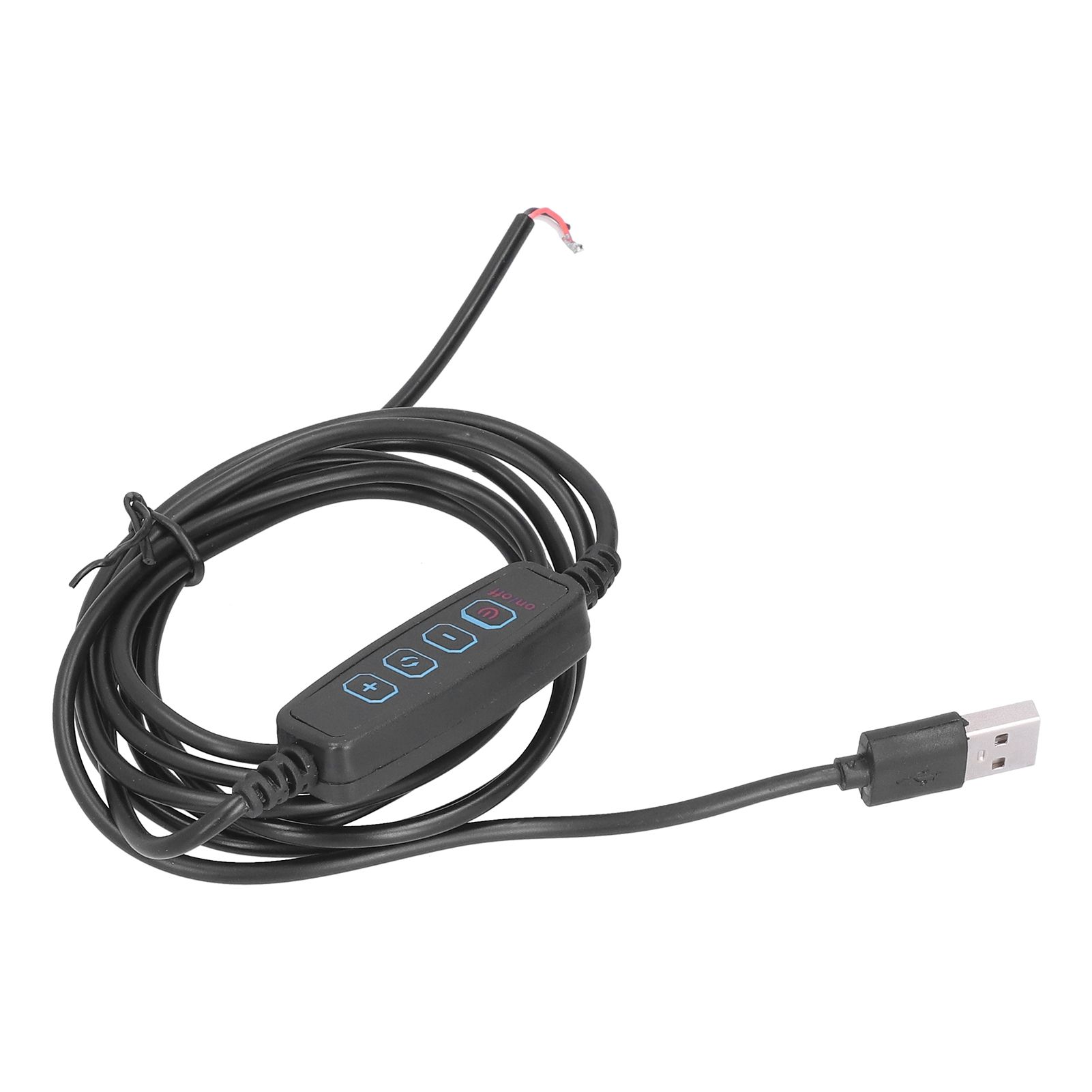 LED 2m Light Switch Cord Dimmable Universal USB Lamp Power Cord for 5V Lamp Outdoor Home - Image 7