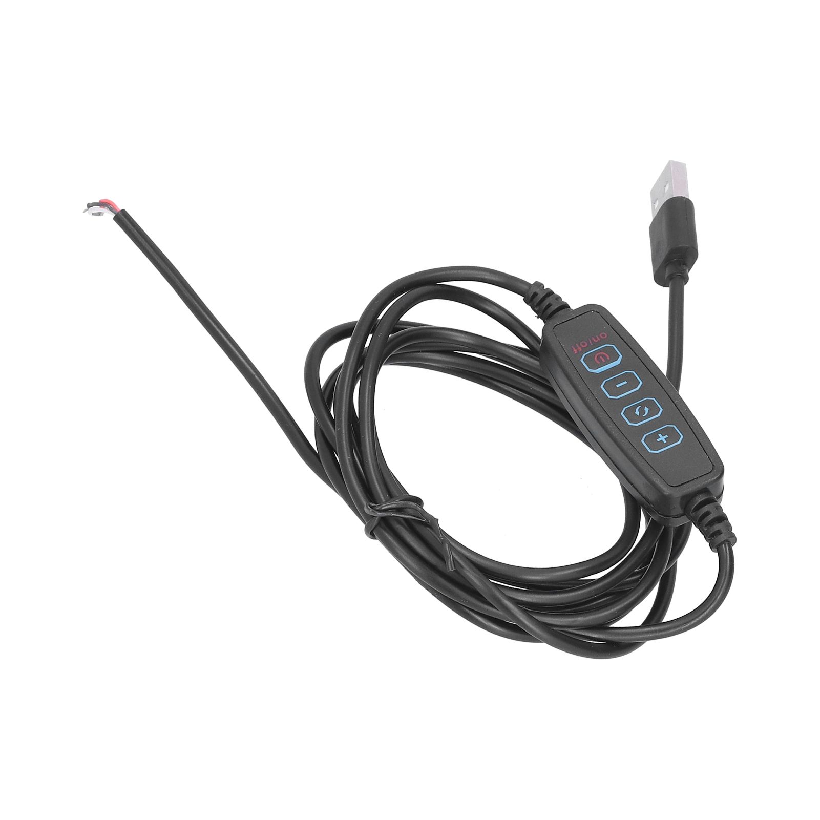 LED 2m Light Switch Cord Dimmable Universal USB Lamp Power Cord for 5V Lamp Outdoor Home - Image 8