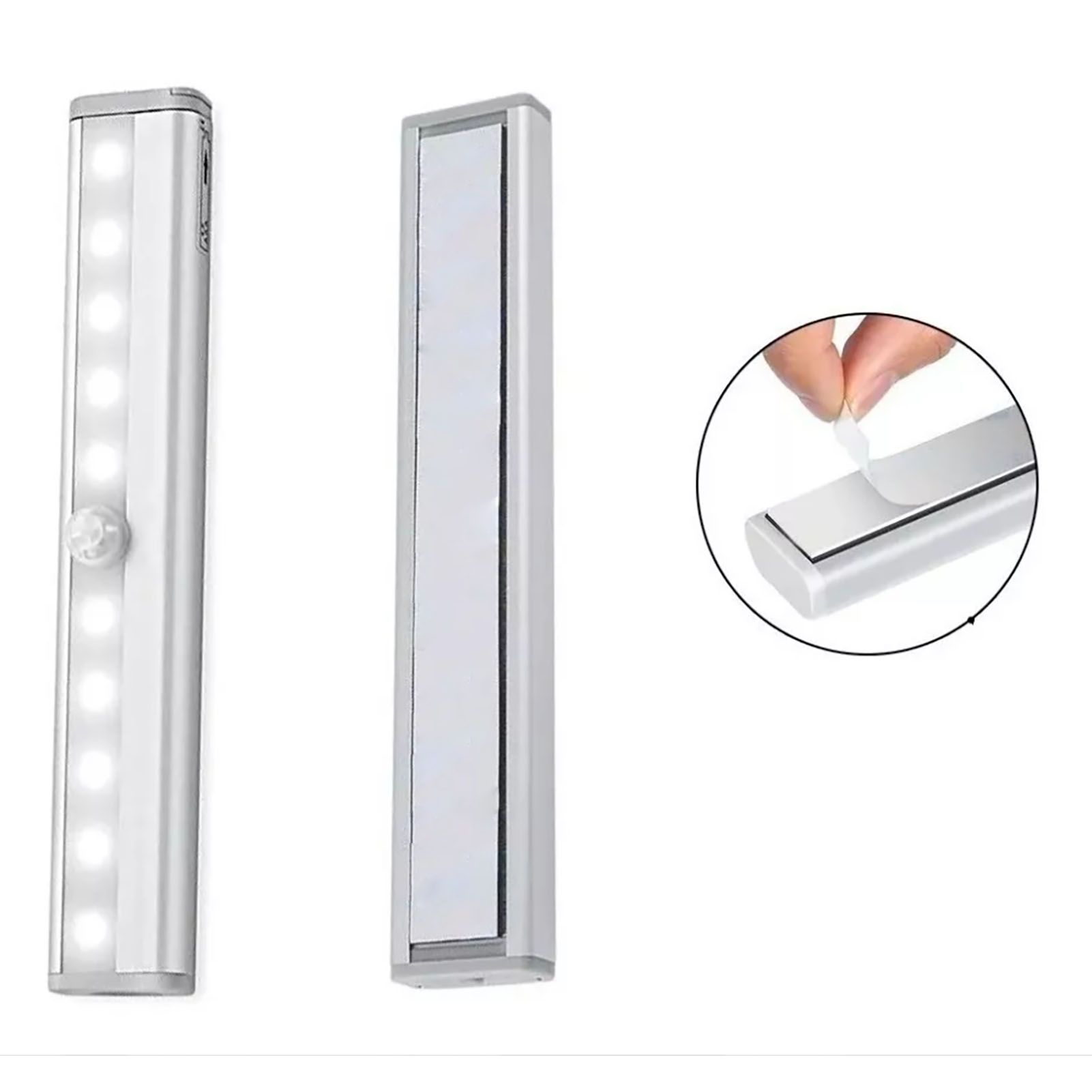 LED Closet Light 10 LEDs USB Rechargeable Motion Sensor Closet Light Wall Light for Home Kitchen Bedroom White Light - Image 6