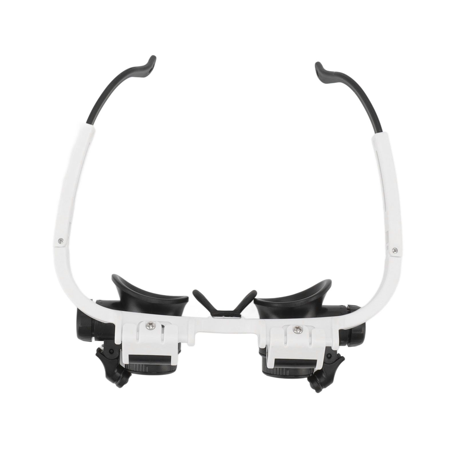 Head Mount Magnifying Glasses 8X 15X 23X Hands Free Bracket Magnifier with 2 LED Lights for Watch Repair - Image 1