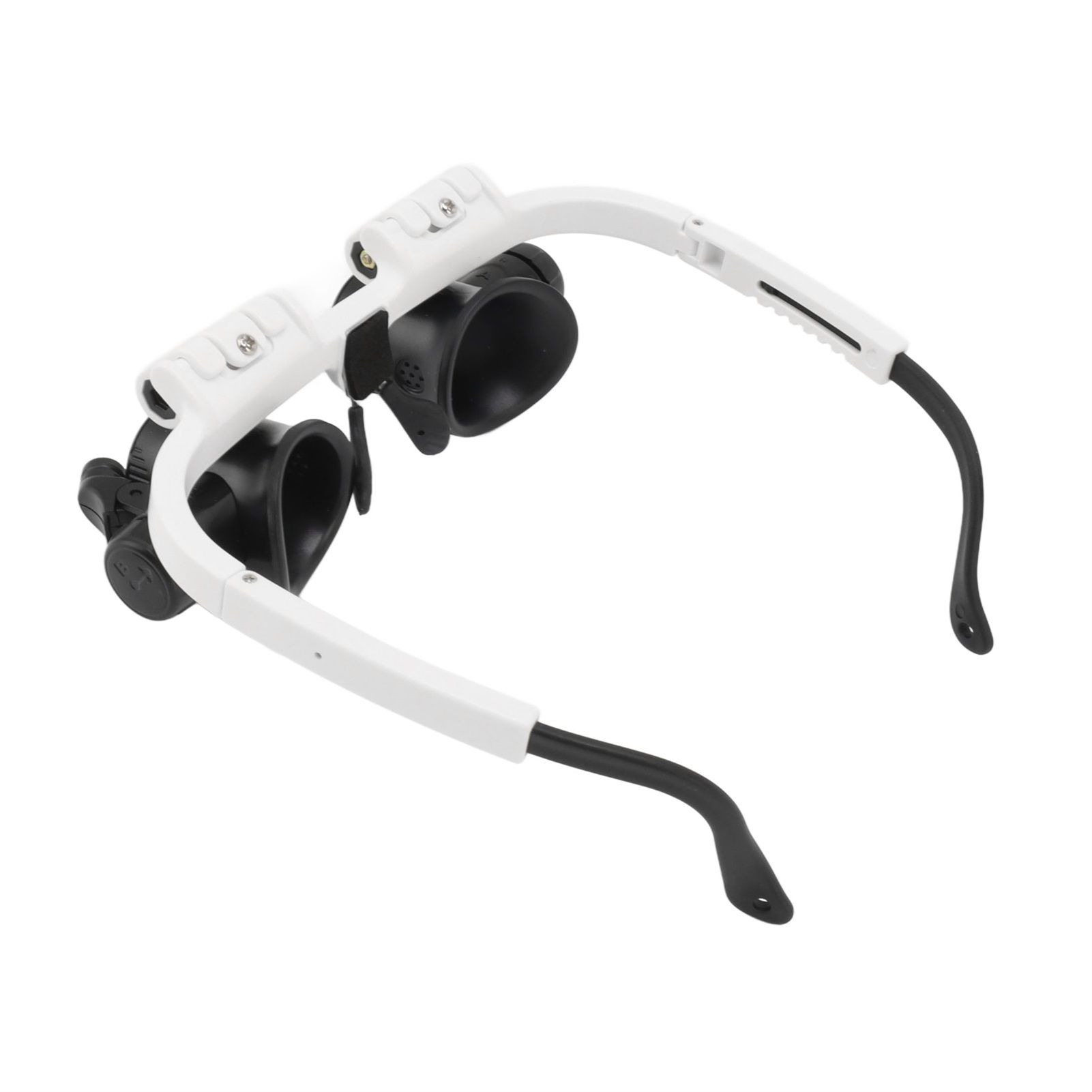 Head Mount Magnifying Glasses 8X 15X 23X Hands Free Bracket Magnifier with 2 LED Lights for Watch Repair - Image 2