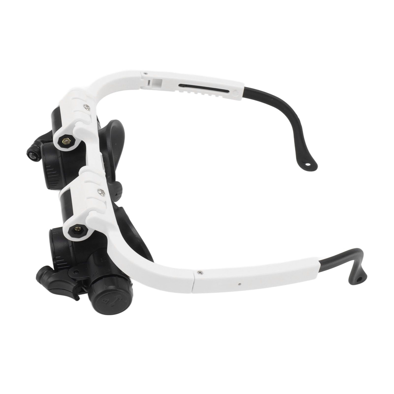 Head Mount Magnifying Glasses 8X 15X 23X Hands Free Bracket Magnifier with 2 LED Lights for Watch Repair - Image 3
