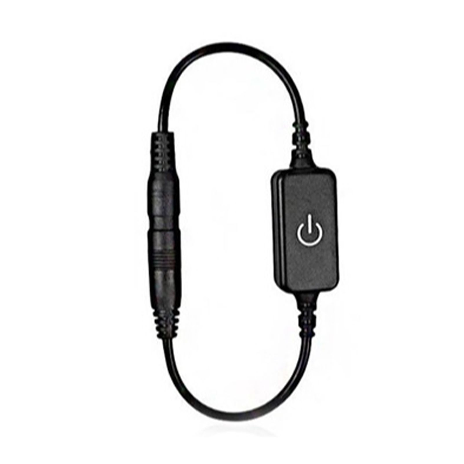 12‑24V 4A Mini LED Dimmer Touch Switch Single Color Light Emitting Diode Strip Light Brightness Controller On Off Switch Black - Image 1