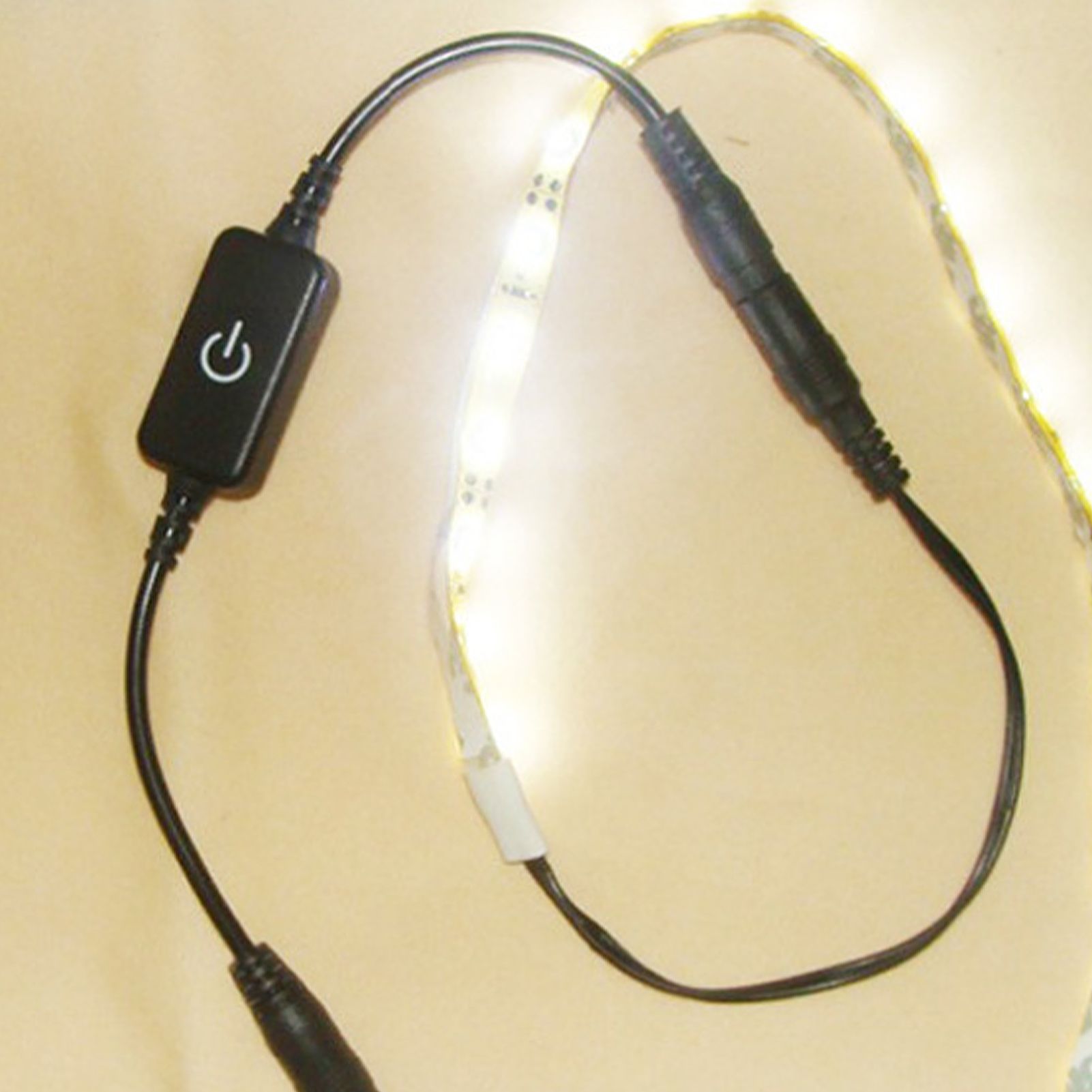 12‑24V 4A Mini LED Dimmer Touch Switch Single Color Light Emitting Diode Strip Light Brightness Controller On Off Switch Black - Image 6