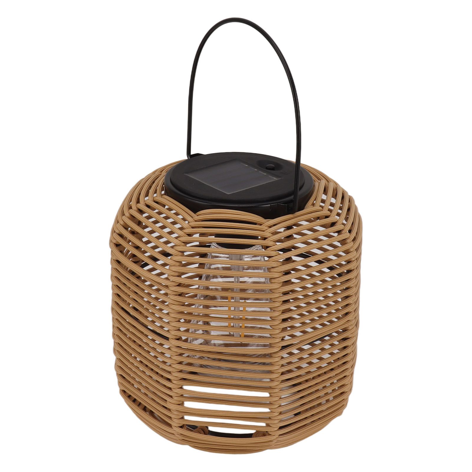 Solar Lantern Outdoor Hanging Solar Lights Waterproof Decorative Rattan Lantern for Table Patio Garden Yard Porch Tungsten - Image 3
