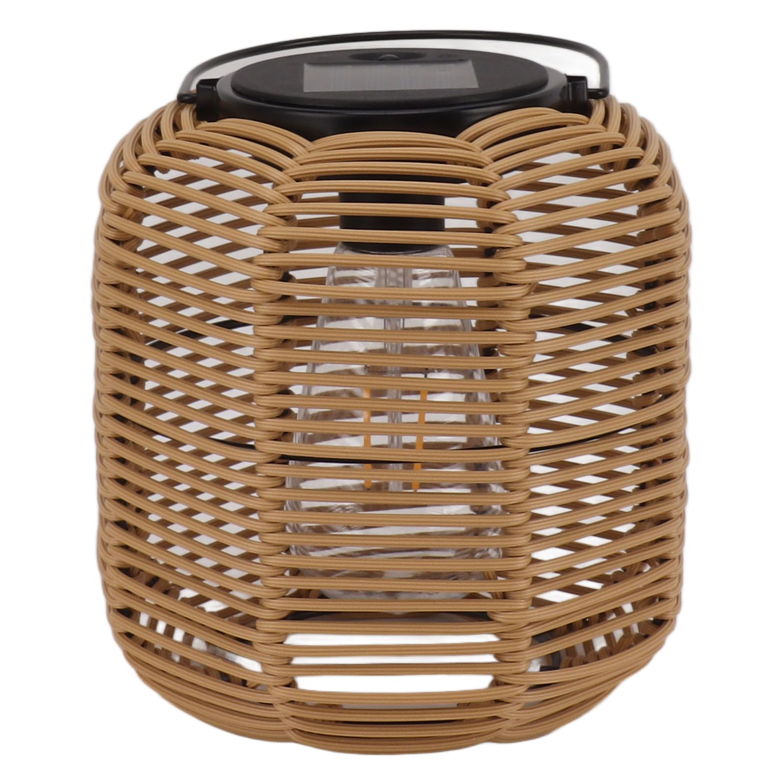 Solar Lantern Outdoor Hanging Solar Lights Waterproof Decorative Rattan Lantern for Table Patio Garden Yard Porch Tungsten - Image 6