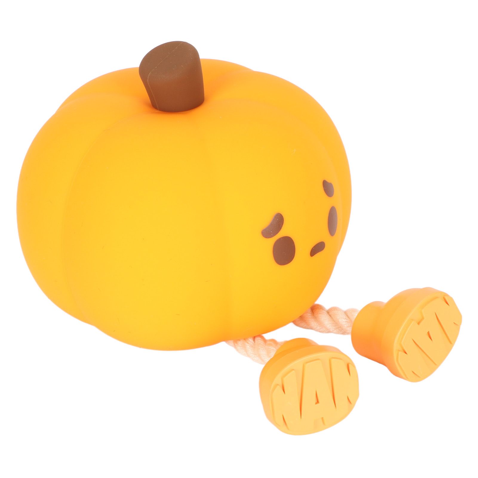 Pumpkin Night Light Innovative Cute Eye Protection Rechargeable Decorative Silicone Night Light for Children Bedroom Indoor - Image 2