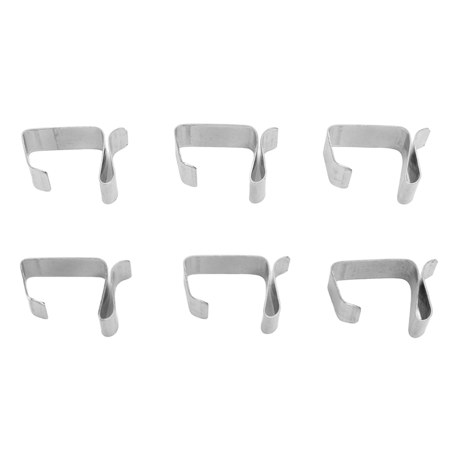 50Pcs Metal Christmas Lights Gutter Hooks Stainless Steel Christmas Lights Gutter Hangers L 24x15mm - Image 3
