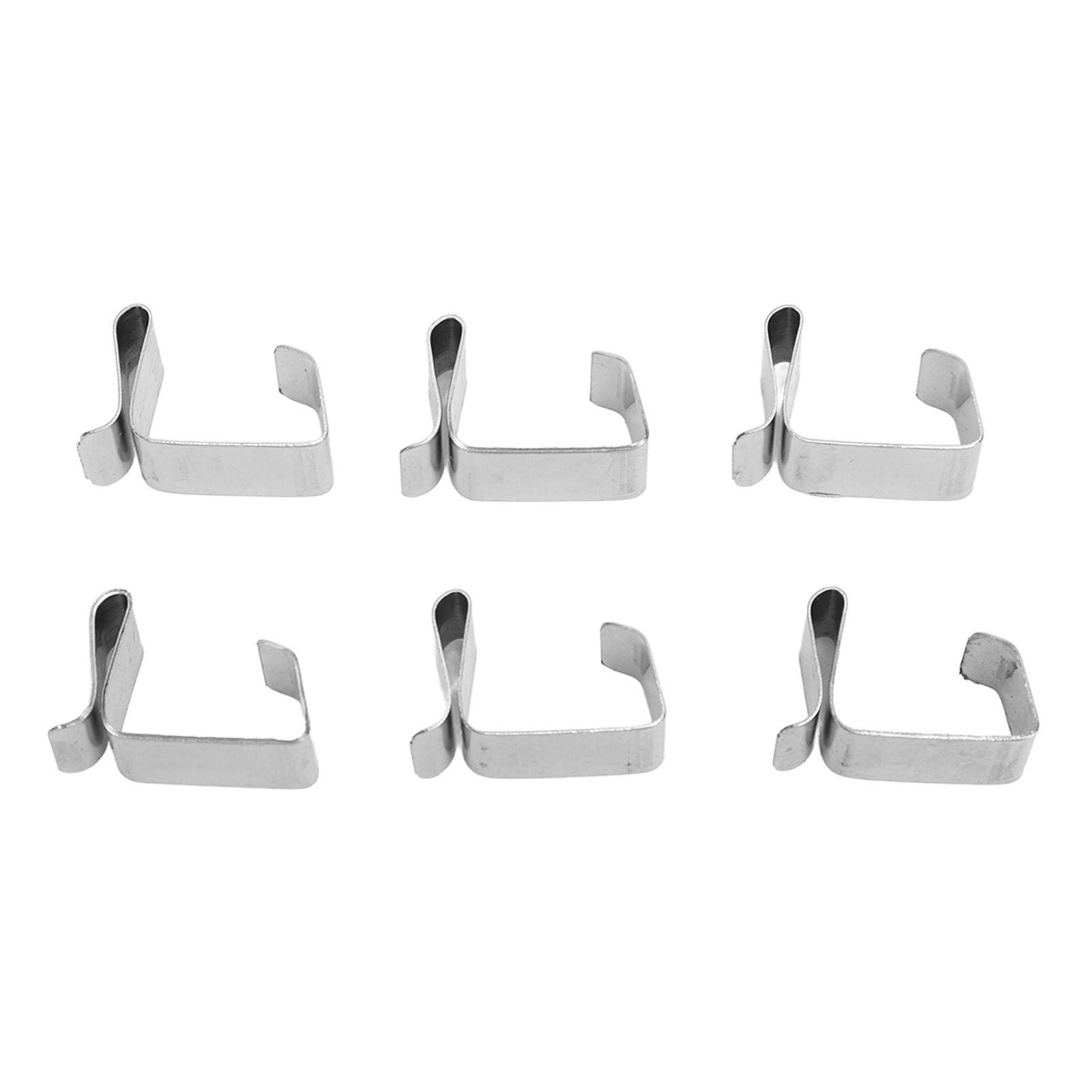 50Pcs Metal Christmas Lights Gutter Hooks Stainless Steel Christmas Lights Gutter Hangers L 24x15mm - Image 8