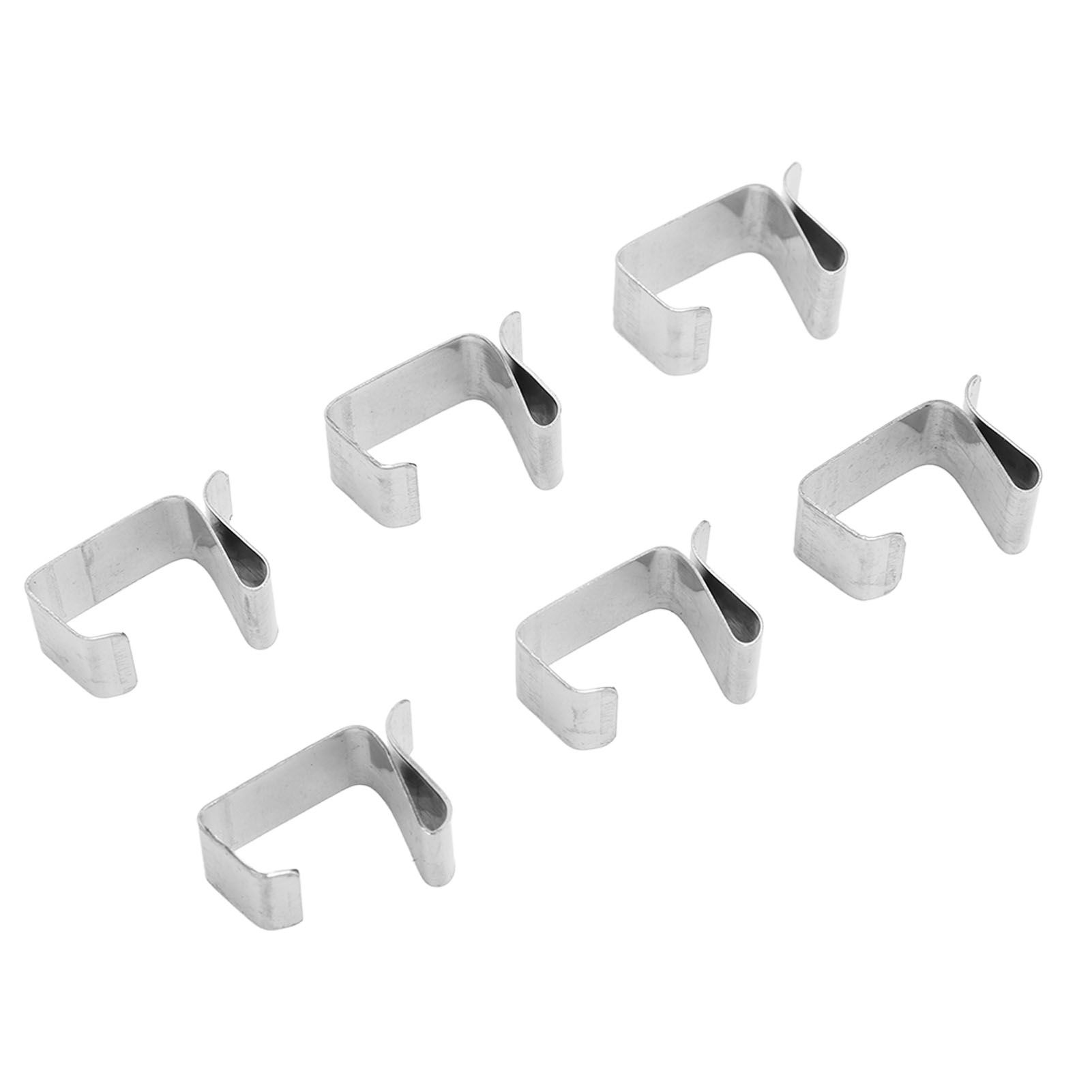 50Pcs Metal Christmas Lights Gutter Hooks Stainless Steel Christmas Lights Gutter Hangers S 20x14mm - Image 2