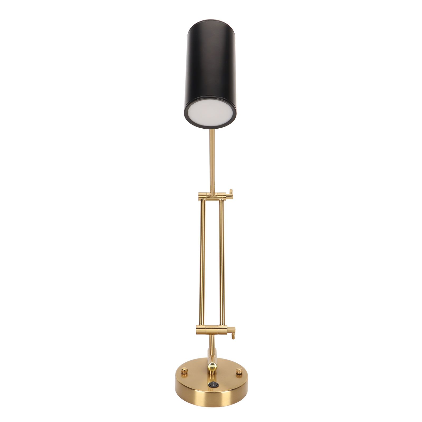 Wall Sconce Swing Arm Plug in Modern 3000K Warm Lighting Button Control with E27 Bulb LED Wall Lighting Fixture 85‑265V - Image 2