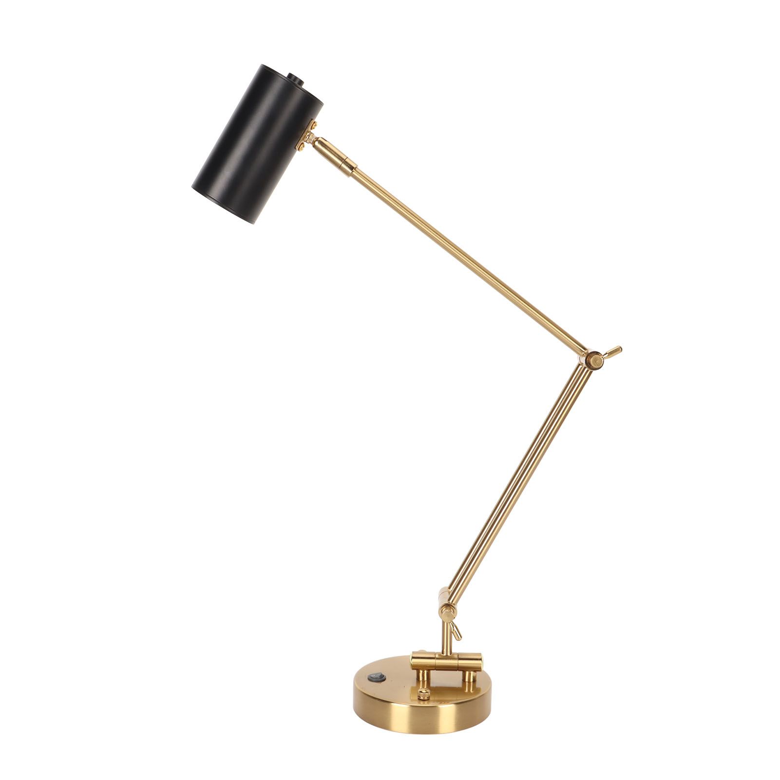 Wall Sconce Swing Arm Plug in Modern 3000K Warm Lighting Button Control with E27 Bulb LED Wall Lighting Fixture 85‑265V - Image 3