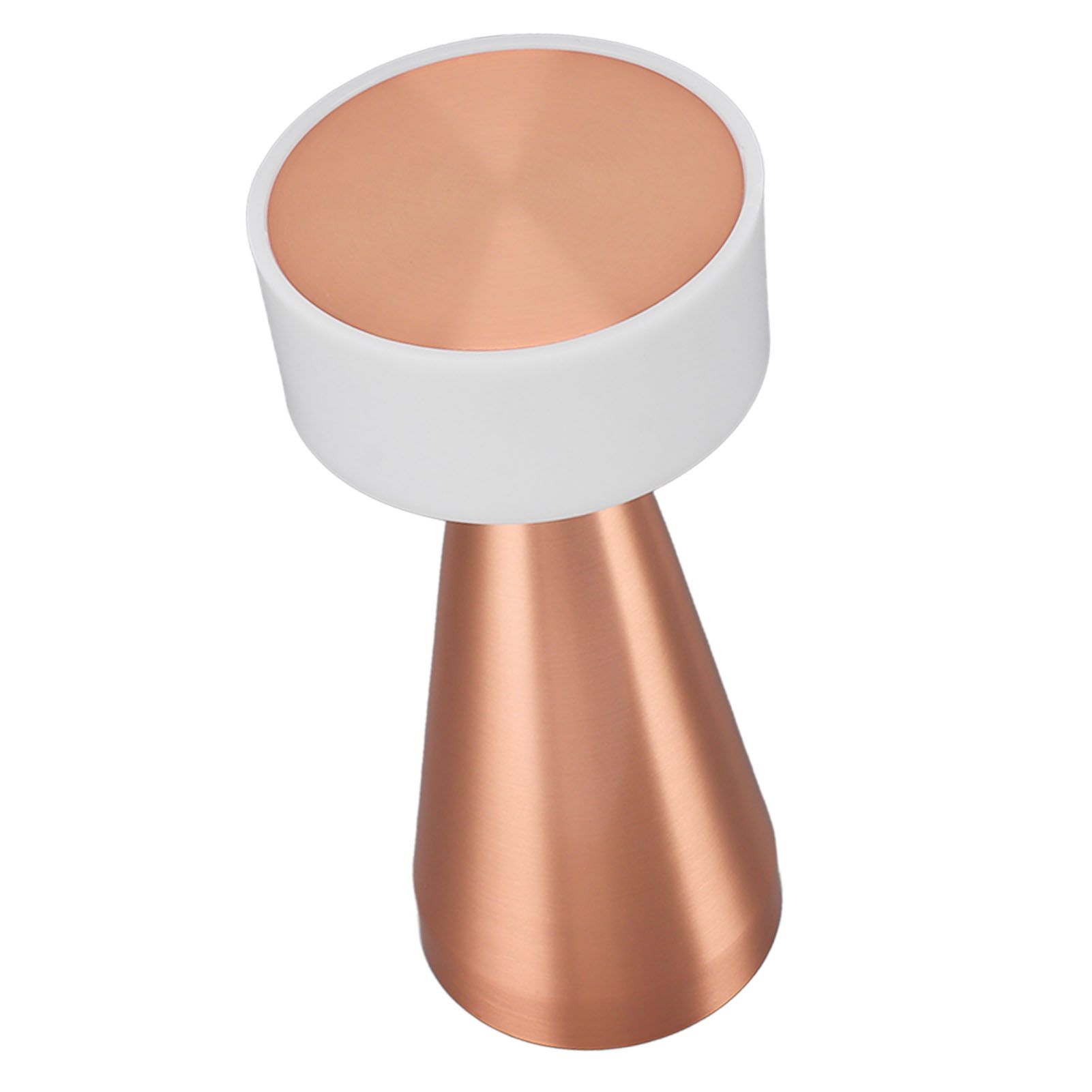Portable LED Table Lamp 3 Color Temperatures Stepless Dimming 1800mAh Rechargeable Battery Nightstand Lamp Bedside Lamp Rose Gold - Image 3