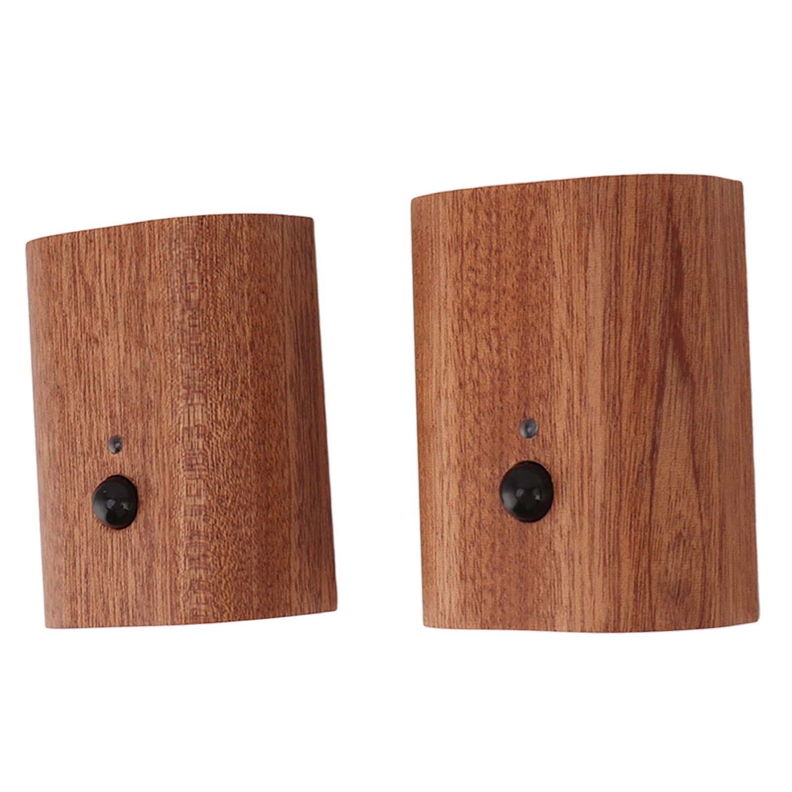 2Pcs Hallway Night Light Intelligent Linkage Wooden Motion Sensor Stairway Night Light USB Rechargeable Magnetic Wall LED Light - Image 4