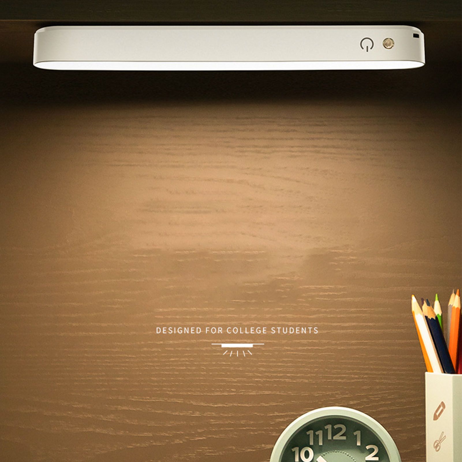 Under Cabinet Light LED Dimmable Magnetic USB Closet Stick On Light Wall Reading Lamp for Bedside Dorm Kitchen Wardrobe Charging Type - Image 6