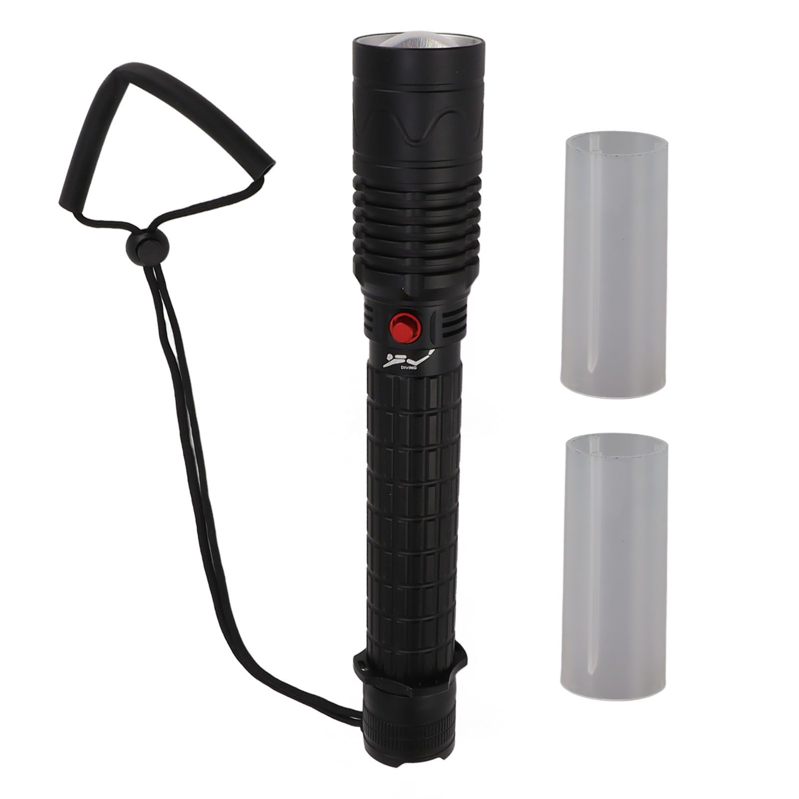 Professional Diving Flashlight with Magnetic Key Switch 3 Modes Super Bright 8000LM IPX8 Underwater Diving Torch for Underwater - Image 1