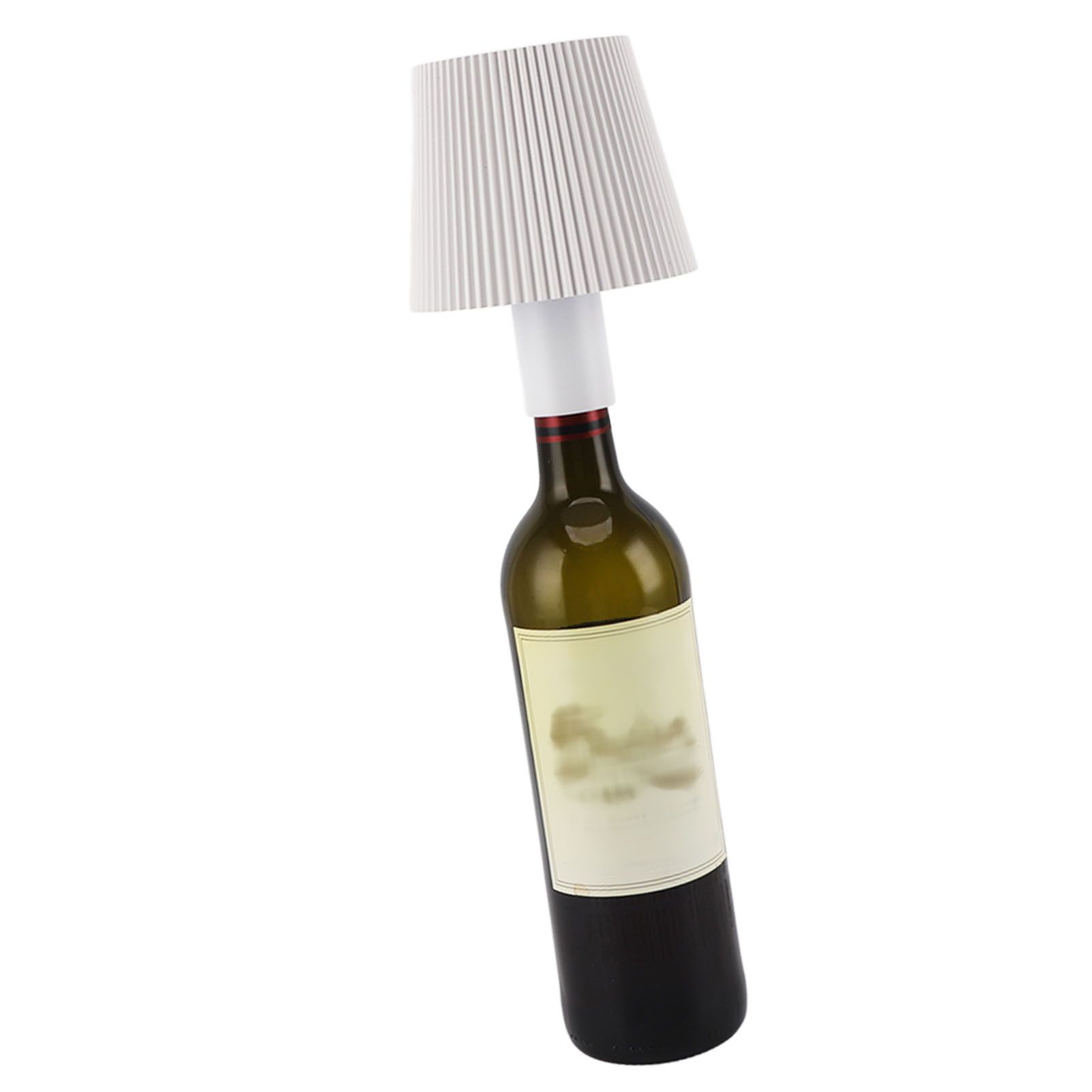 LED Bottle Lamp 4000mAh IP54 Waterproof Touch Control Color Adjustable USB Rechargeable Cordless Wine Bottle Lamp Night Light White - Image 4