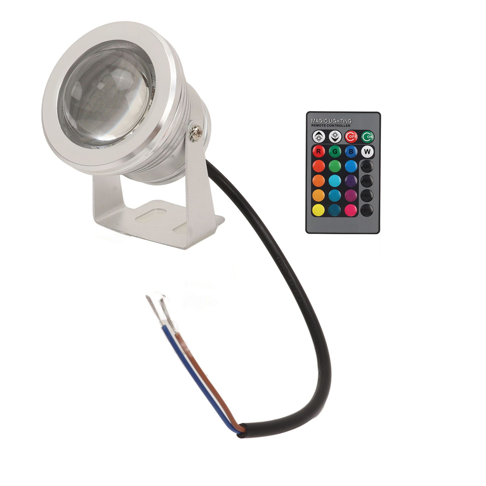 LED Pond Lights IP68 12V RGB Color Changing Submersible Lights For Swimming Pool Fountain - Image 1