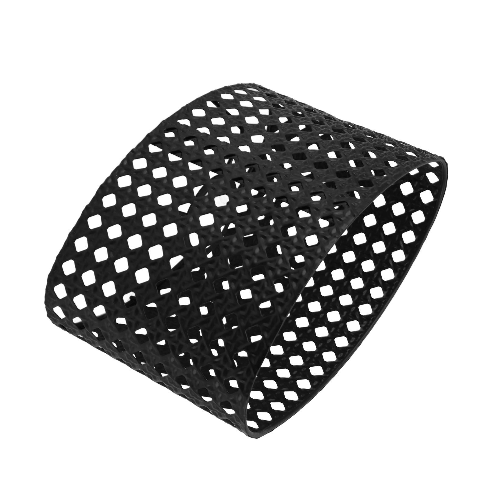 Iron Hollow Oval Lampshade Metal Engraving Hollow Lampshade Compatible for E27 E14 Caliber Lampholders Black - Image 7