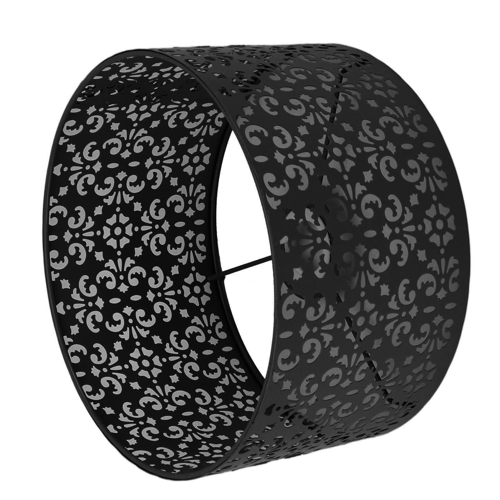 Desk Lampshade Hollow Out Iron Exquisite Decorative Lamp Shade for E27 E14 Floor Lamps Chandeliers Black - Image 8