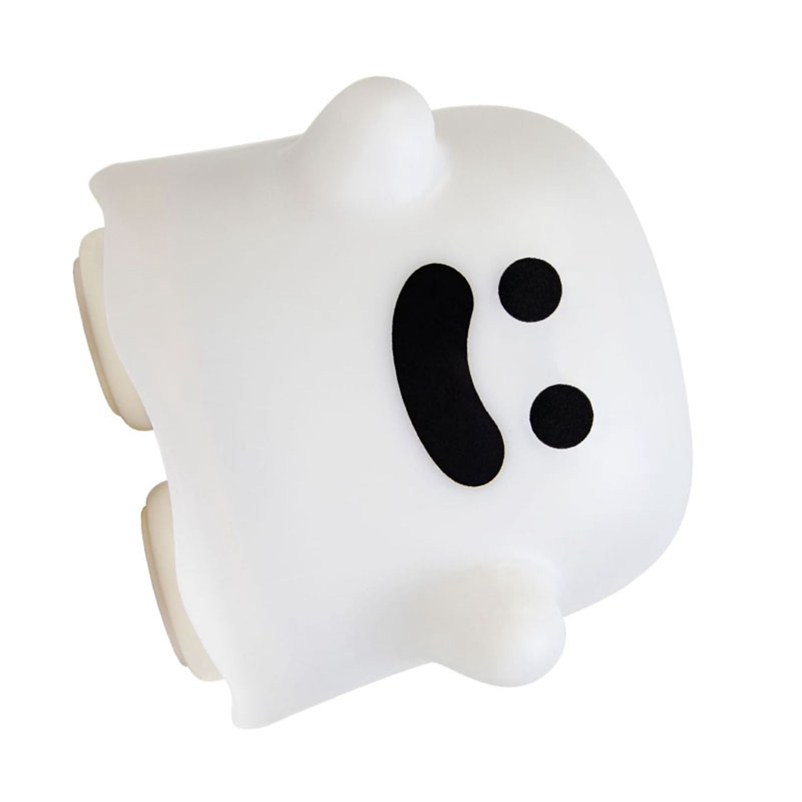 Cute Ghost Night Light Stepless Dimming USB Rechargeable Mini Kids Bedside Lamp Table Decoration for Nursery Bedroom Dorm Smile - Image 4