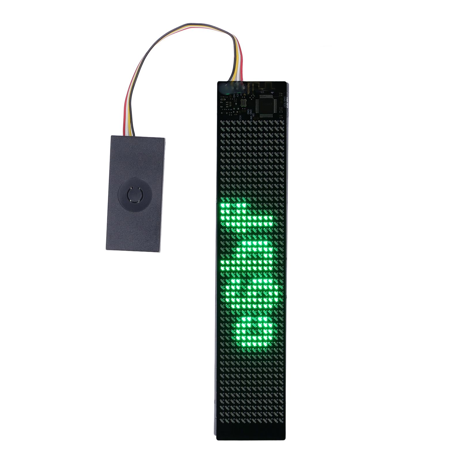 LED Matrix Panel Green Programmable Flexible Scrolling LED Sign for Store Car Bar Hotel - Image 1