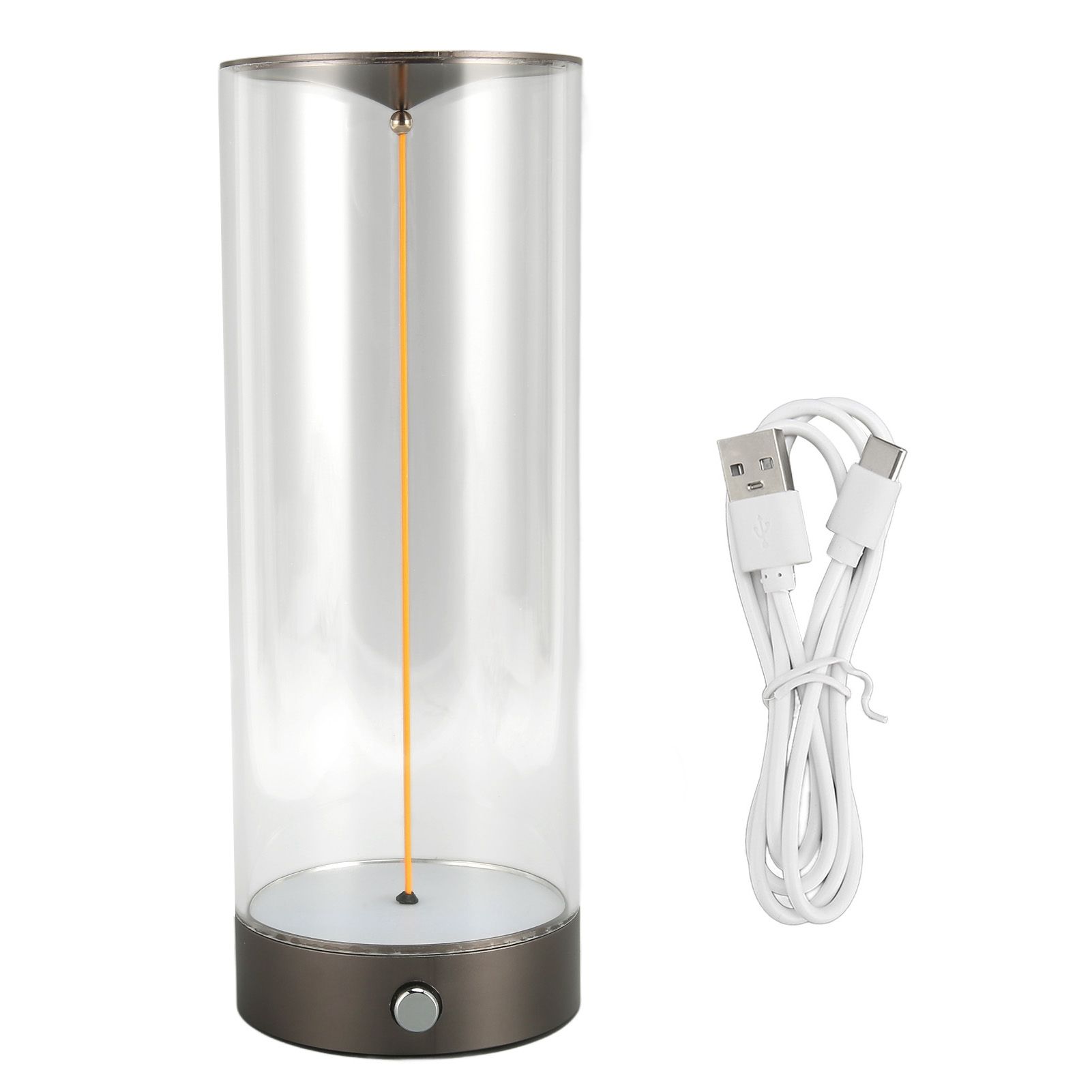Bedside Night Light Touch Dimmable USB Charging Minimalist LED Table Lamp for Bedroom Nightstand L - Image 1