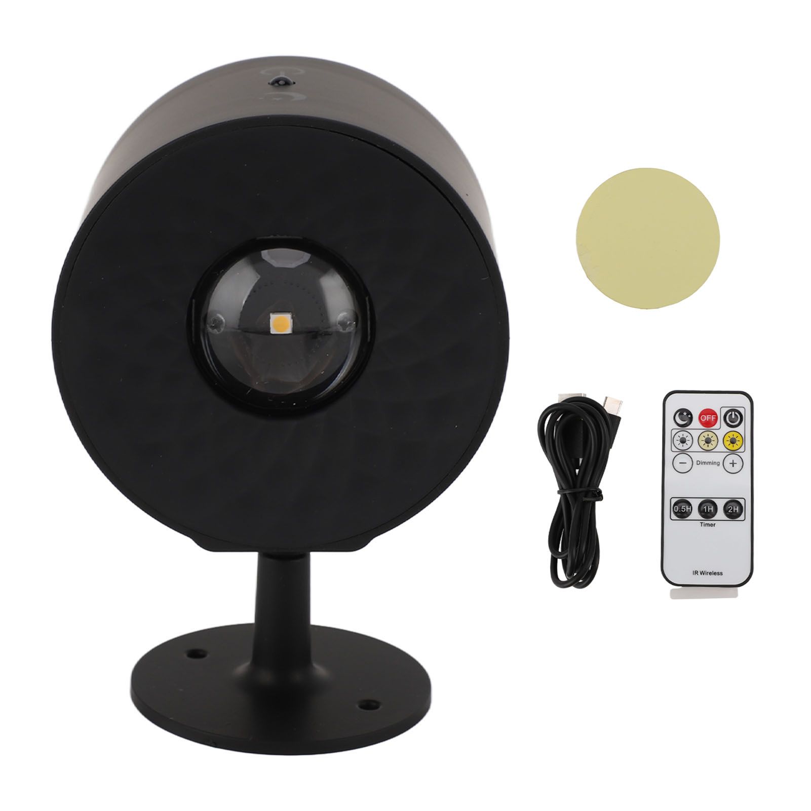 Magnetic Wall Mounted Sconces 360° Rotation Cordless LED Wall Hanging Sconces Support Touch Remote Control - Image 1