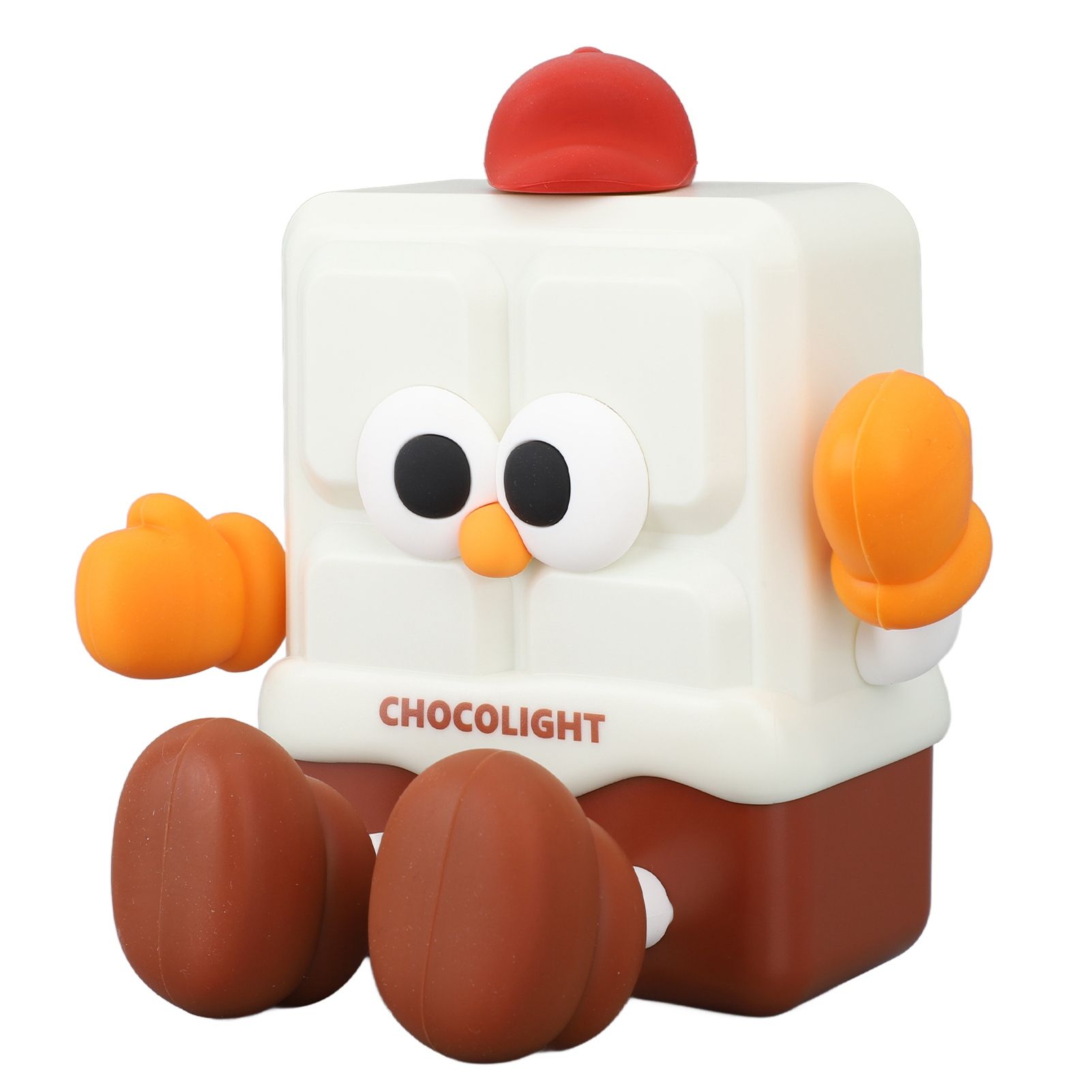 Chocolate Night Light for Kids 30min Timing Baby Silicone LED Night Lamp Rechargeable Kids Night Light Phone Holder Function - Image 3