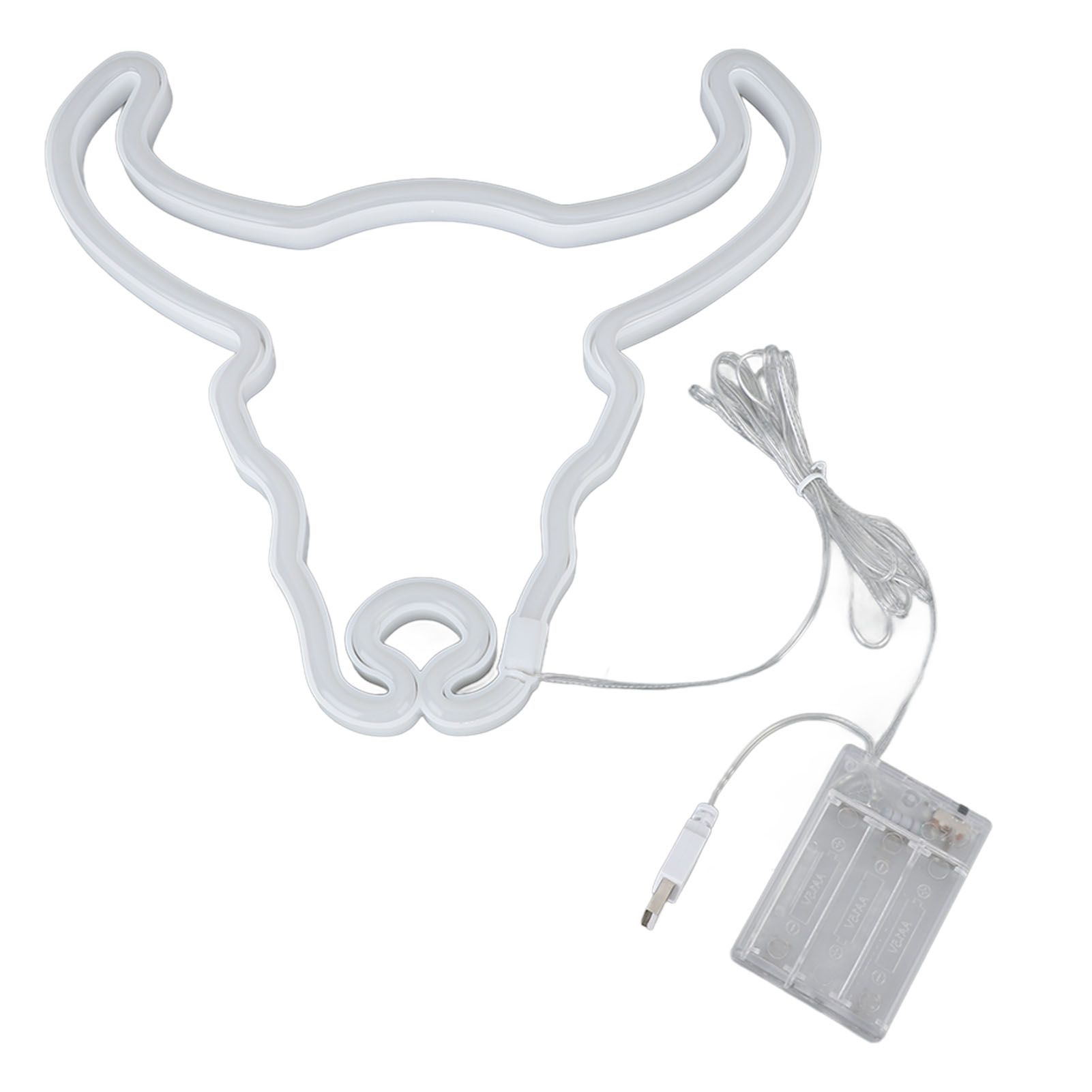 Cow Neon Light Decorative Animal Neon Night Light Hanging LED Neon Sign for Wedding Party Bedroom Bar - Image 1