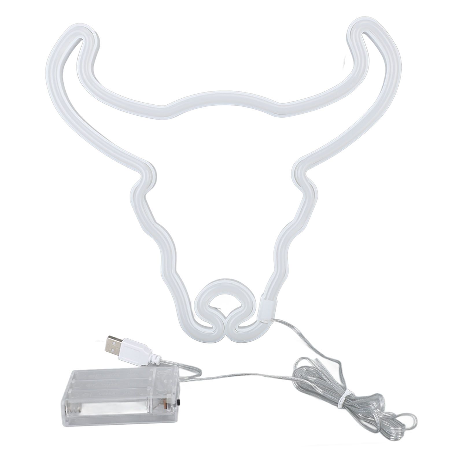 Cow Neon Light Decorative Animal Neon Night Light Hanging LED Neon Sign for Wedding Party Bedroom Bar - Image 2