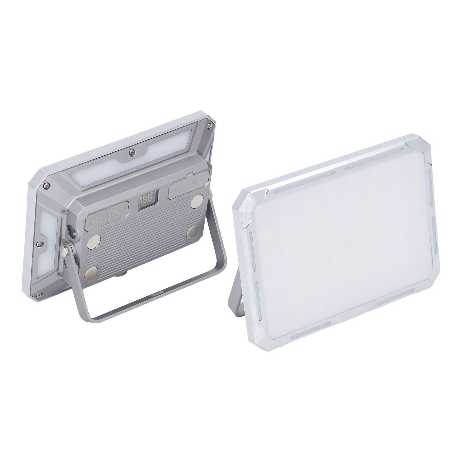 Portable LED Work Light Rechargeable Floodlight IP44 Waterproof Dimming Lamp for Outdoor Camping Hiking Workshop - Image 8