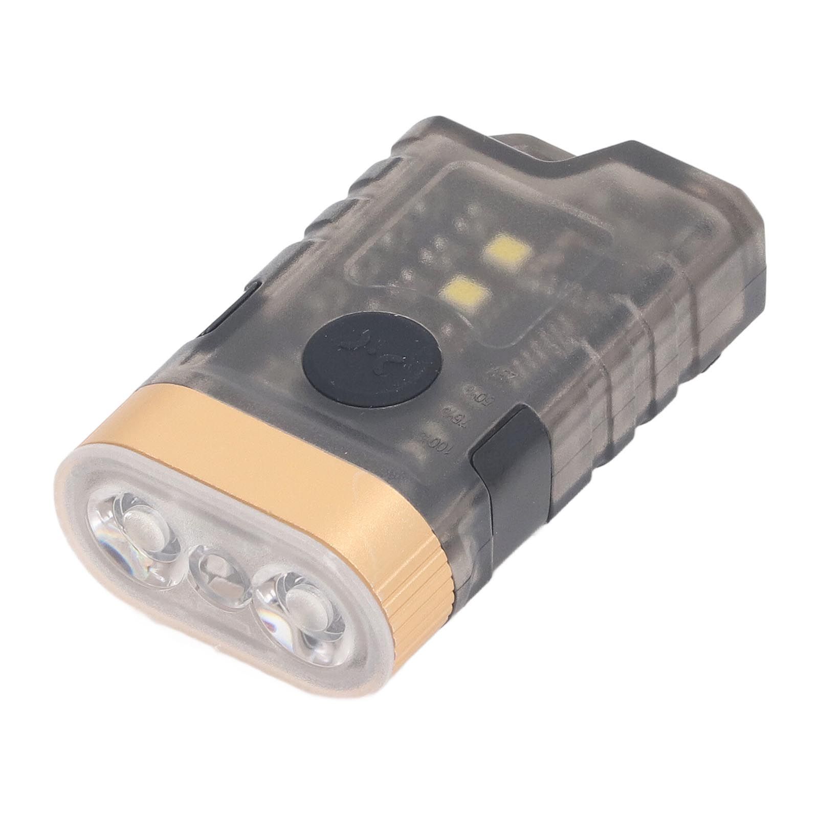 Mini LED Flashlight 1500LM Strong Magnet Base IPX5 Waterproof 500mAh Rechargeable with 365nm UV Lamp Keychain Flashlight for Outdoor Warning Detection - Image 4