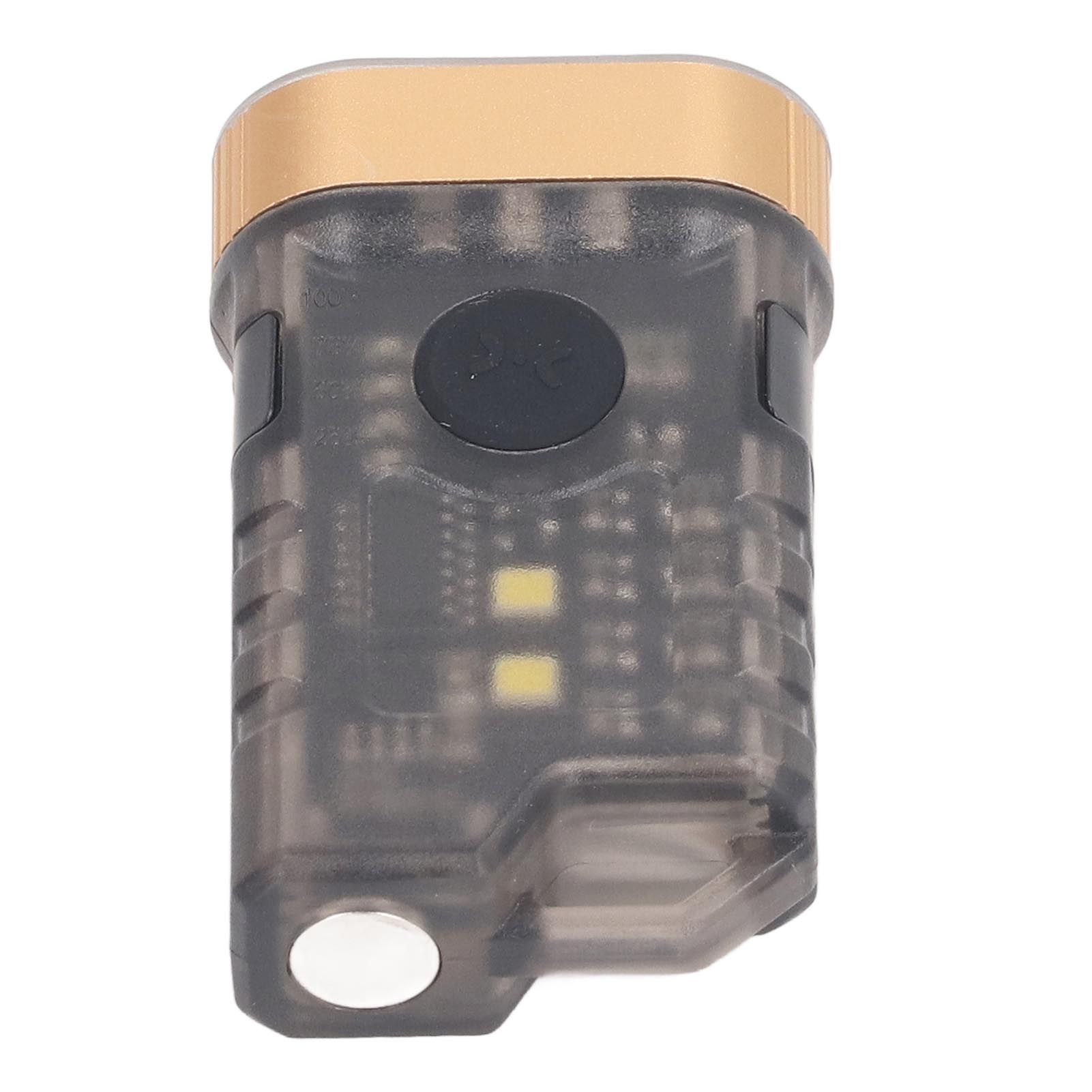 Mini LED Flashlight 1500LM Strong Magnet Base IPX5 Waterproof 500mAh Rechargeable with 365nm UV Lamp Keychain Flashlight for Outdoor Warning Detection - Image 7