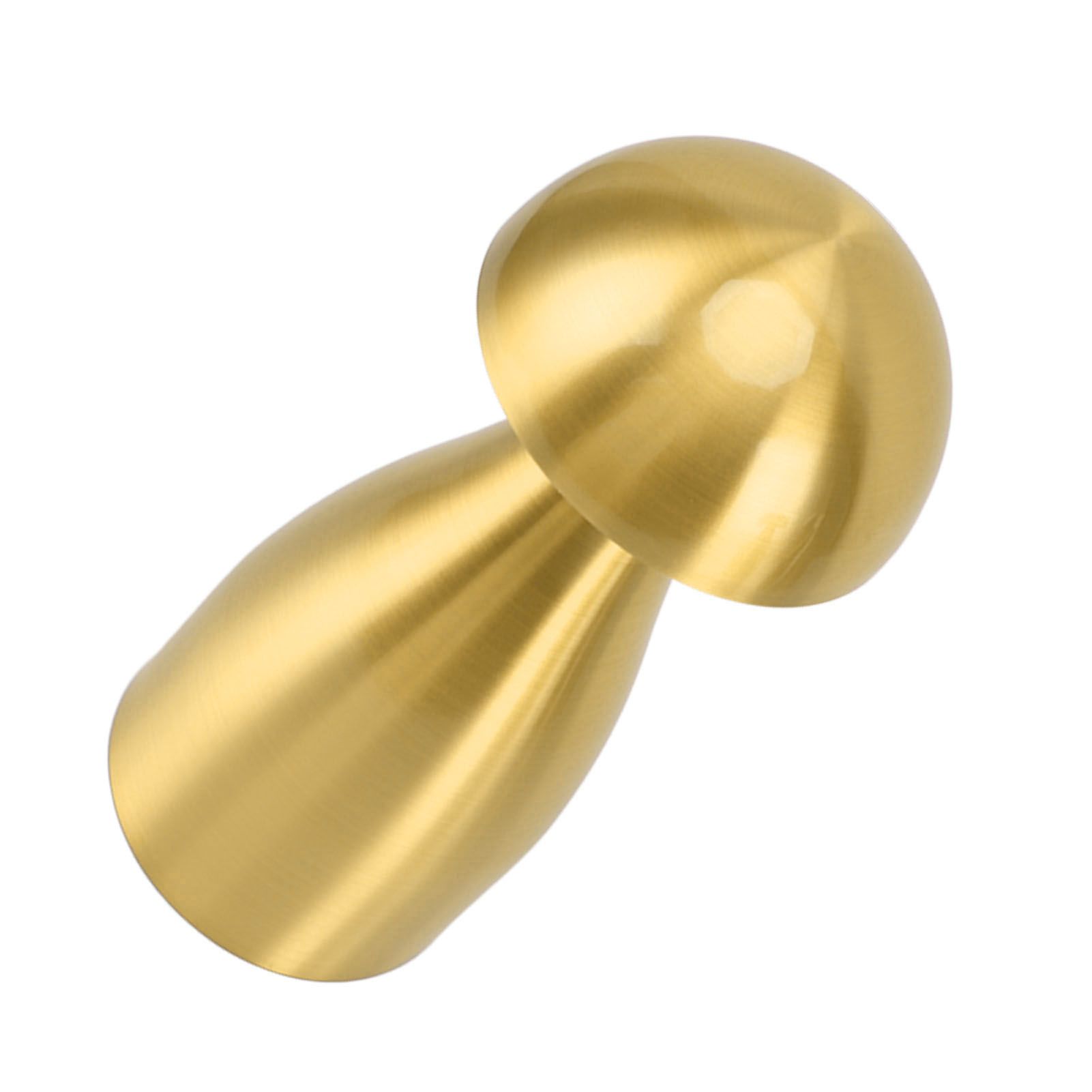 Metal Mushroom Table Lamp Dimmable Mushroom Decor Night Light Cordless Rechargeable Bedside Lamp for Children Nursing Bar Golden - Image 3