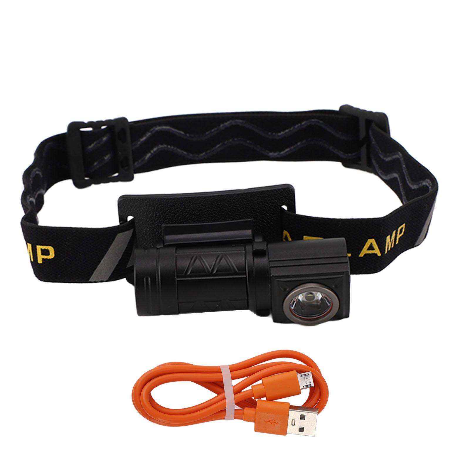 Outdoor Headlight Elastic Band Waterproof Highlight Mini Portable 550lm Headlamp Flashlight for Hiking Fishing White - Image 1