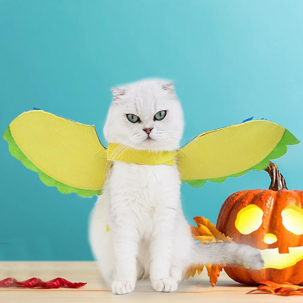 Pets Domestic Costume Pet Dog Cats Bird Shape Costumes Pet Bird Wing Felt Clothing Sniffing Pad for Halloween or Christmas - Image 8