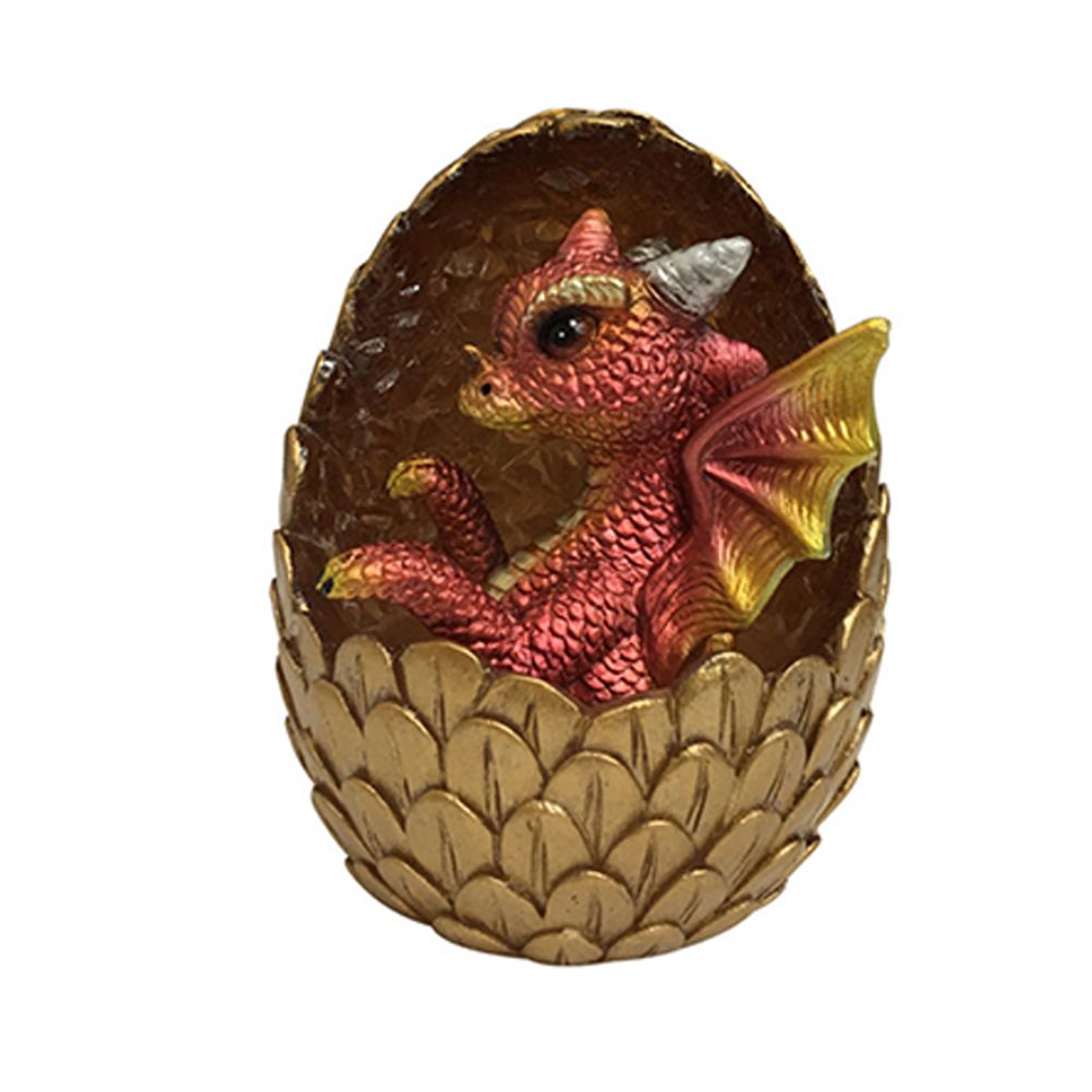 Simulations Crystal Dragon Egg Ornaments Desktop Decorations Shiny Resin Dragon Egg Ornaments Gift for Friends and Family - Image 1