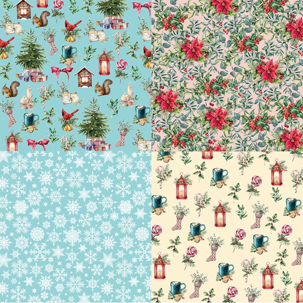 24 Sheets 6 Inch DIY Album Scrapbook Decorative Paper Pad Single Sided Background Cardstock Paper Patterned Papers for Magazines and DIY Origami - Image 4
