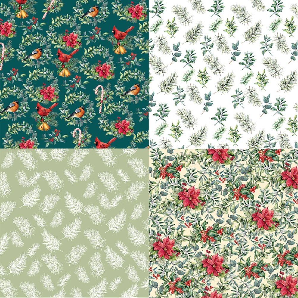 24 Sheets 6 Inch DIY Album Scrapbook Decorative Paper Pad Single Sided Background Cardstock Paper Patterned Papers for Magazines and DIY Origami - Image 6