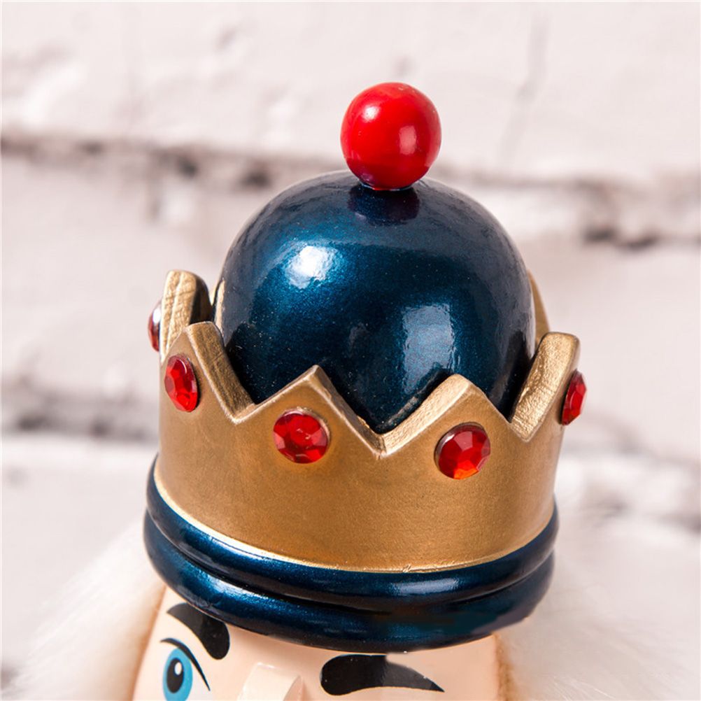 Nutcracker Soldier Ornaments 38cm Nutcracker Figure Wooden Ornaments for Home Christmas Party Decoration New Year Gifts for Children - Image 3