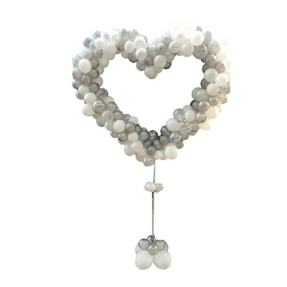 Love Balloon Column Arch Set Heart Balloon Frame Column Holder Stand Decoration For Wedding Birthday Baby Party - Image 4