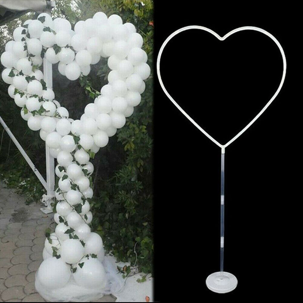 Love Balloon Column Arch Set Heart Balloon Frame Column Holder Stand Decoration For Wedding Birthday Baby Party - Image 6
