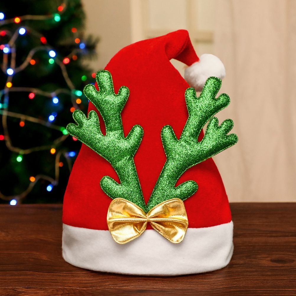 Christmas Santa Claus Hat Warm Cosplay Party Holiday Costume Props Decoration for Kids Children Adult Xmas Gift - Image 5