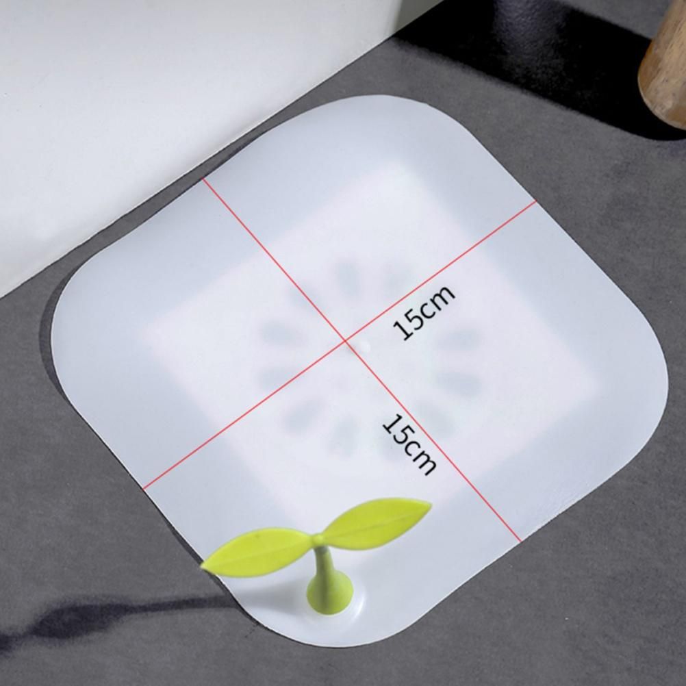 2Pcs Silicone Bean Sprout Floor Drain Cover Deodorant Floor Drain Cover Mat for Bathroom Kitchen Toilet - Image 4