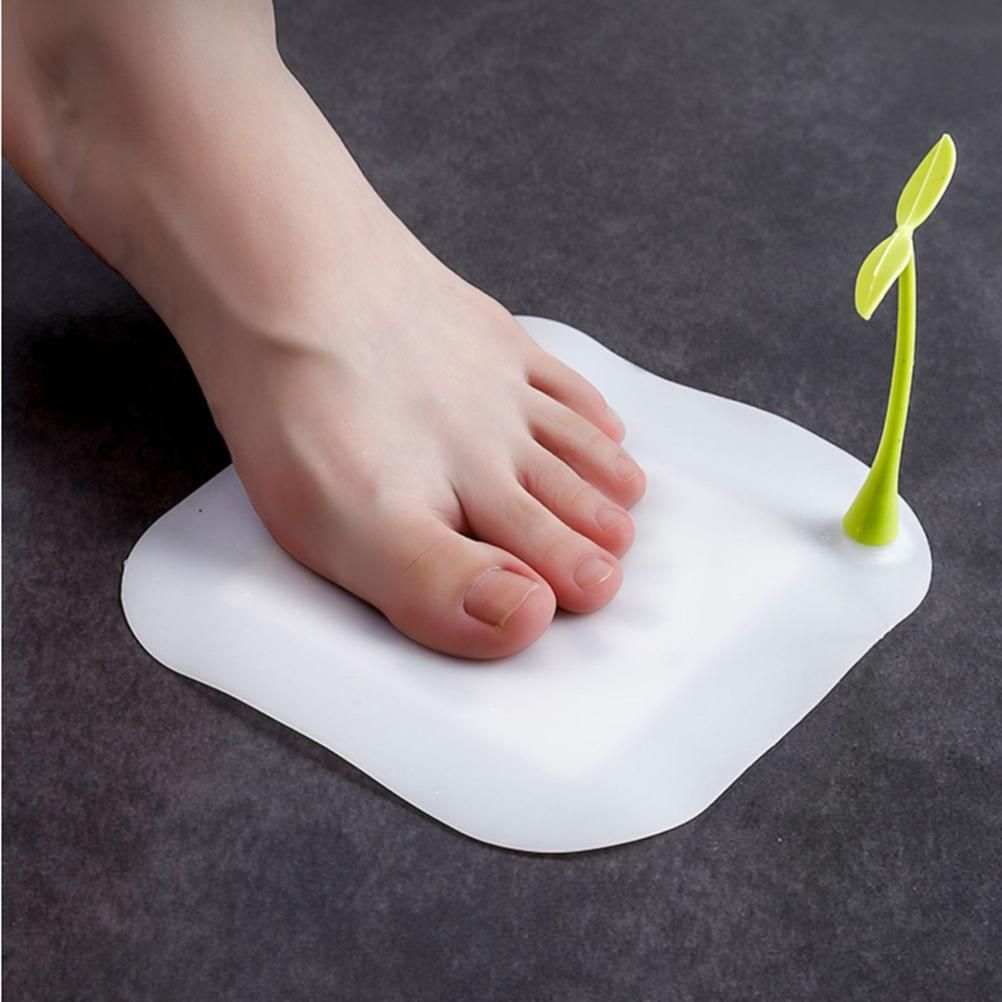 2Pcs Silicone Bean Sprout Floor Drain Cover Deodorant Floor Drain Cover Mat for Bathroom Kitchen Toilet - Image 6