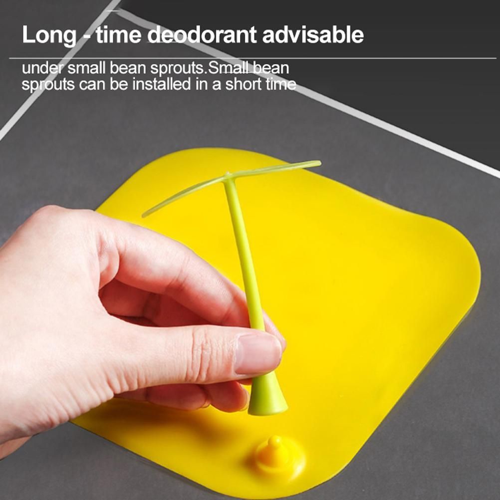 2Pcs Silicone Bean Sprout Floor Drain Cover Deodorant Floor Drain Cover Mat for Bathroom Kitchen Toilet - Image 7