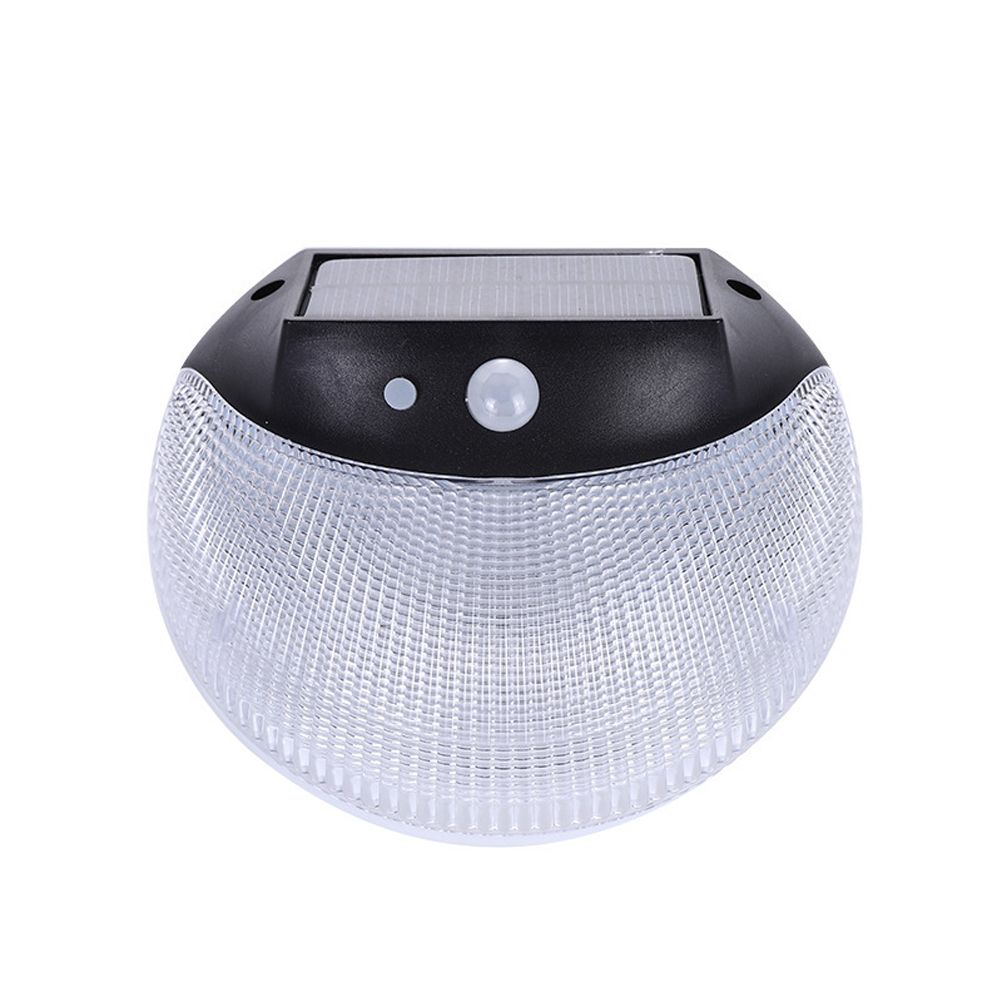 Solar Deck Lighting Round Wall Lights Outdoor Wireless Solar Induction Light for Garden Stair Porches Lighting - Image 3
